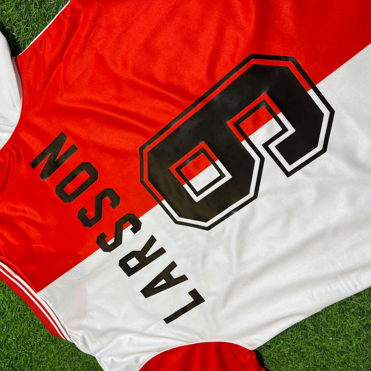 Henrik Larsson Feyenoord 1994-1995 Season Home Retro Football Jersey Trikot Maillot