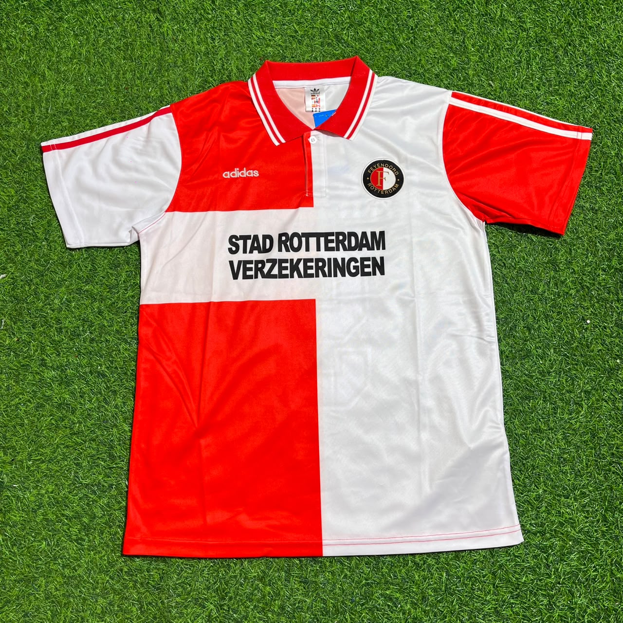 Henrik Larsson Feyenoord 1994-1995 Season Home Retro Football Jersey Trikot Maillot