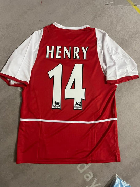 Thierry Henry Retro Arsenal Football Jersey