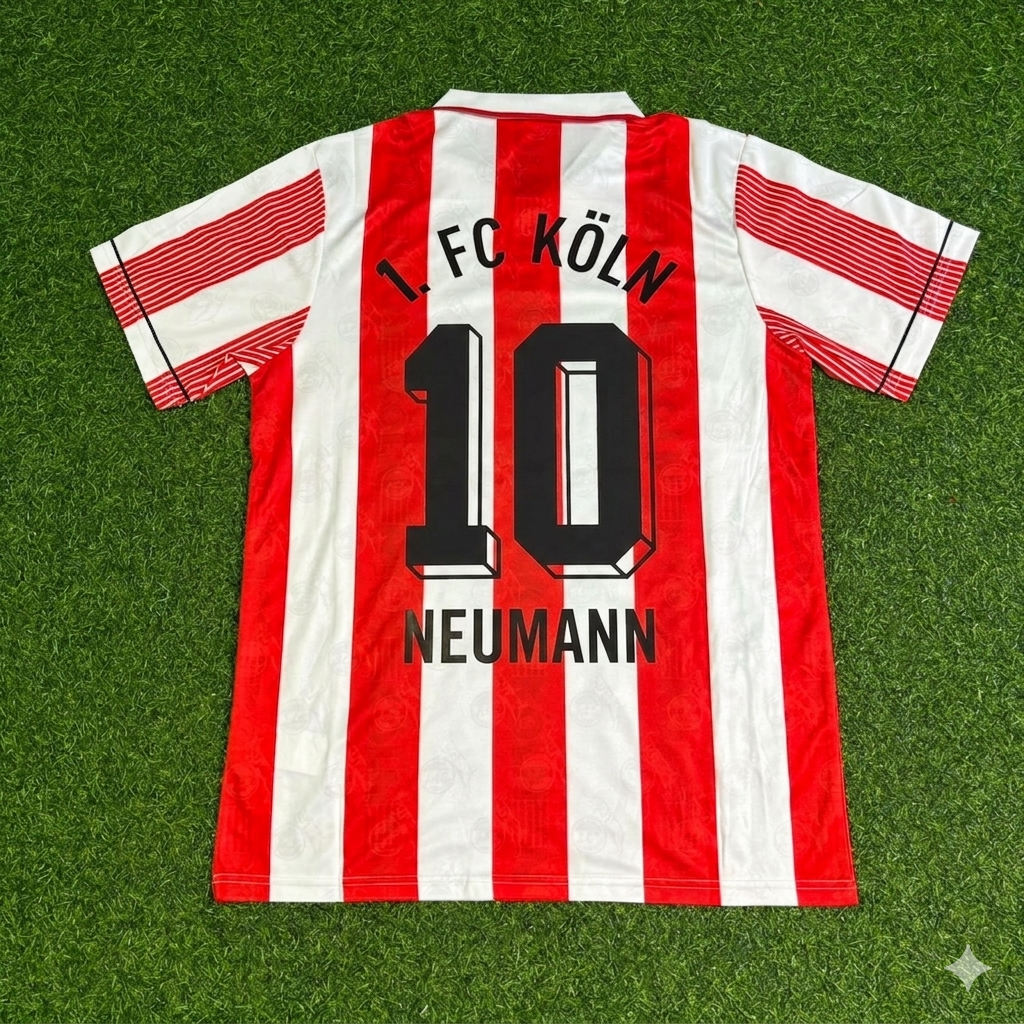 Herbert Neumann #10 FC Köln Retro Trikot Fußballtrikot
