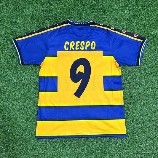 Hernán Crespo Parma Calcio 1998/1999 Retro Football Jersey Kit