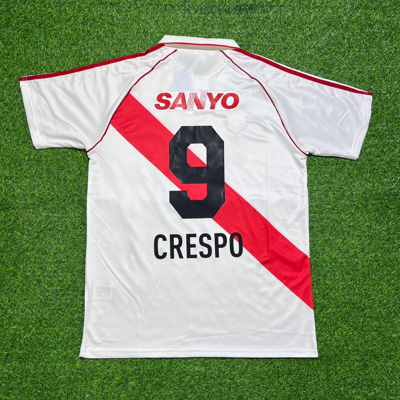 Hernan Crespo River Plate 1993/1994 Retro Home Football Jersey