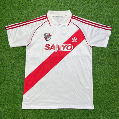 Julian Alvarez River Plate Retro Home Football Jersey