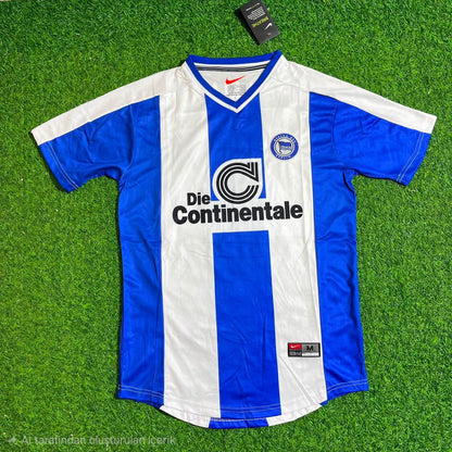 Hertha Berlin 1999-2000 Retro Football Jersey Trikot Maillot Kit