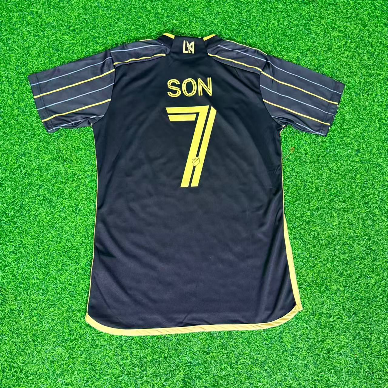 Heung Min Son Los Angeles FC 2026-2027 Black New Season Soccer Kit Jersey
