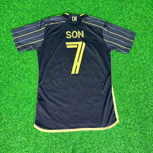 Heung Min Son Los Angeles FC 2026-2027 Black New Season Soccer Kit Jersey