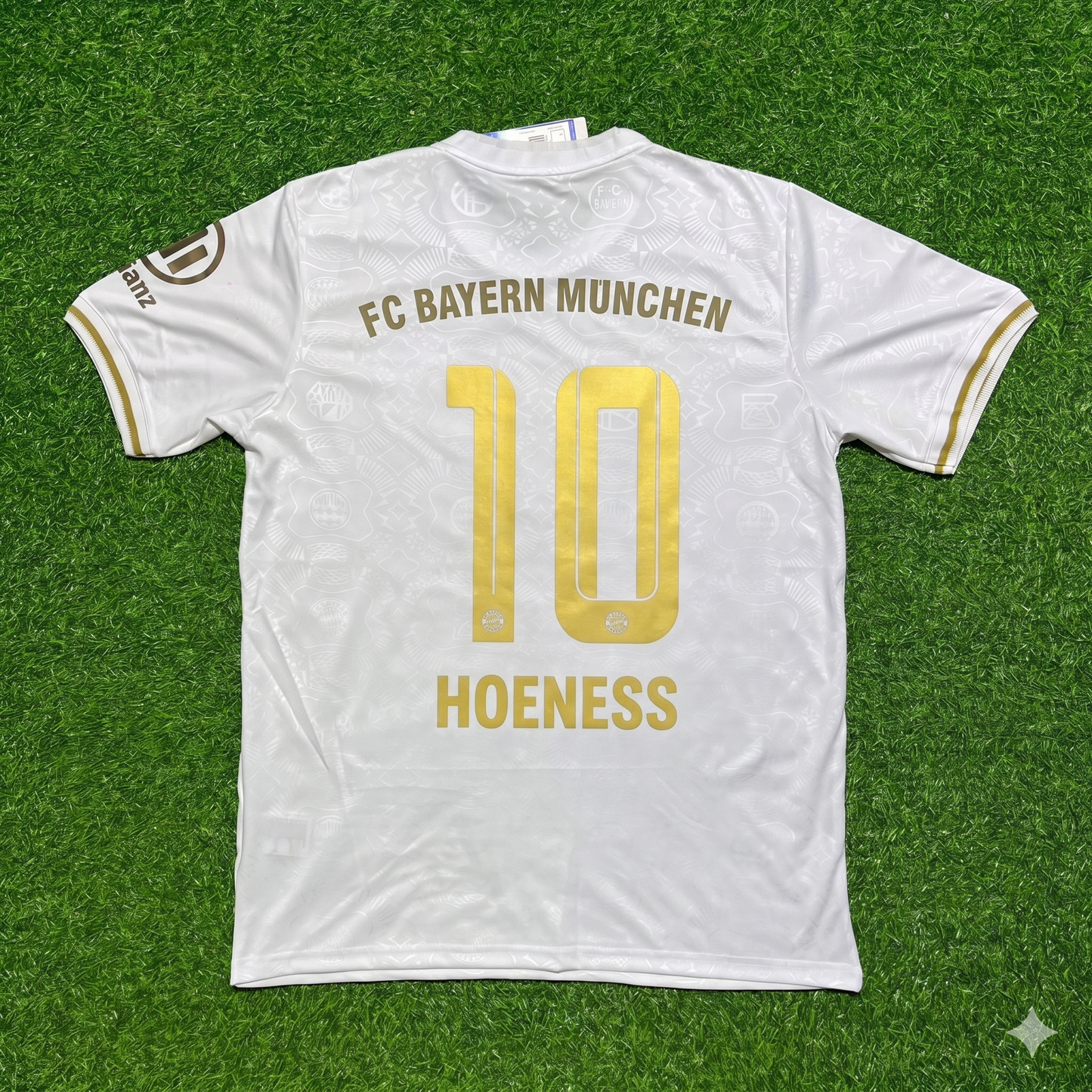 Uli Hoeness #10 FC Bayern München 125 Years Anniversary Special-Edition White Jersey