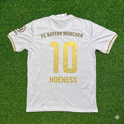 Uli Hoeness #10 FC Bayern München 125 Years Anniversary Special-Edition White Jersey