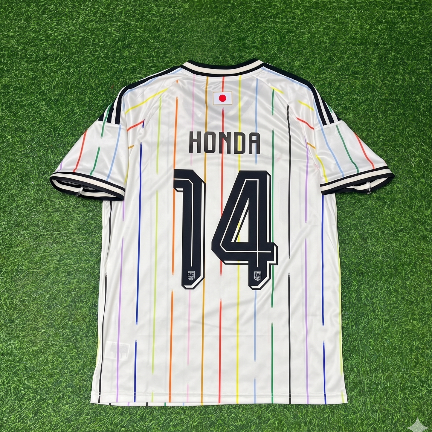 Keisuke Honda Japan Away White Football Jersey Trikot Maillot