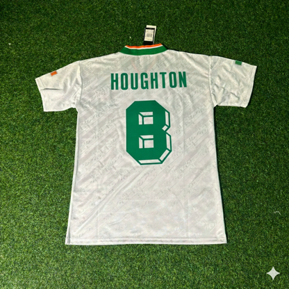 Ray Houghton Ireland 1994 Season Away Retro Football Jersey Kit