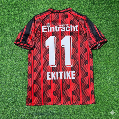 Hugo Ekitiké 11- Eintracht Frankfurt Retro Fußballtrikot