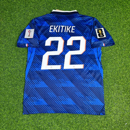 Hugo Ekitiké France 2026 World Cup Blue Home Football Jersey