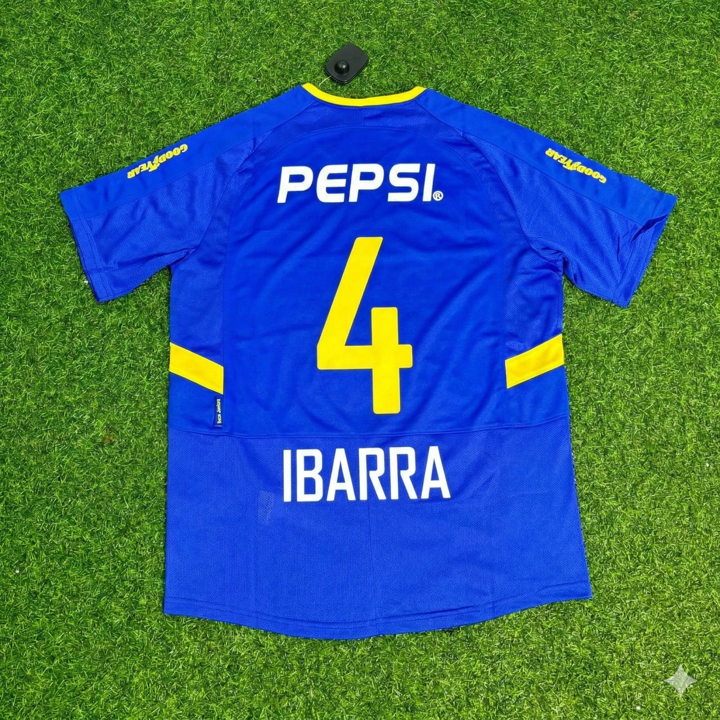 Hugo Ibarra Boca Juniors Retro Jersey Maillot Trikot Maglia Soccer Shirt