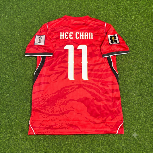 Hee-chan Hwang South Korea 2026 World Cup Red Football Jersey