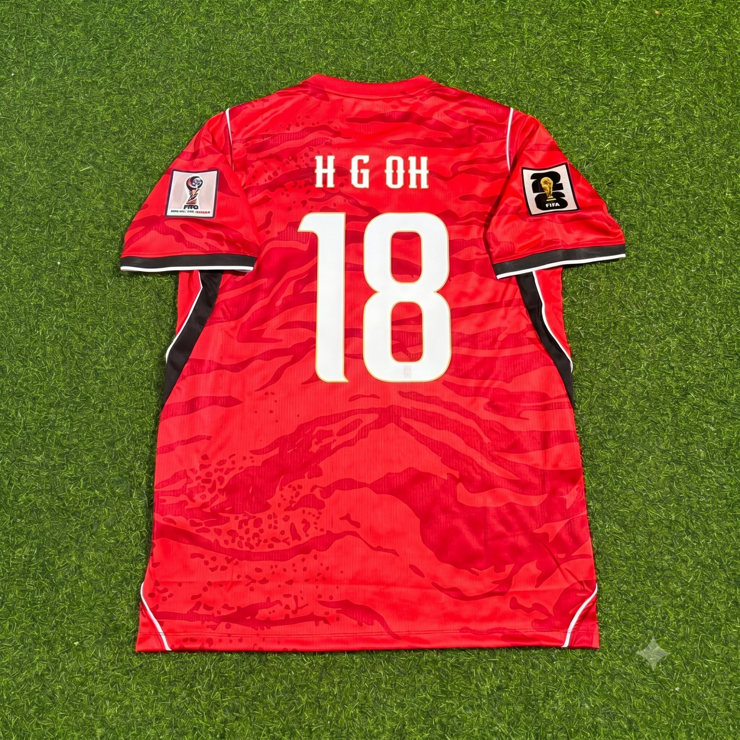 Hyeon-gyu Oh Südkorea 2026 WM Rotes Fußballtrikot