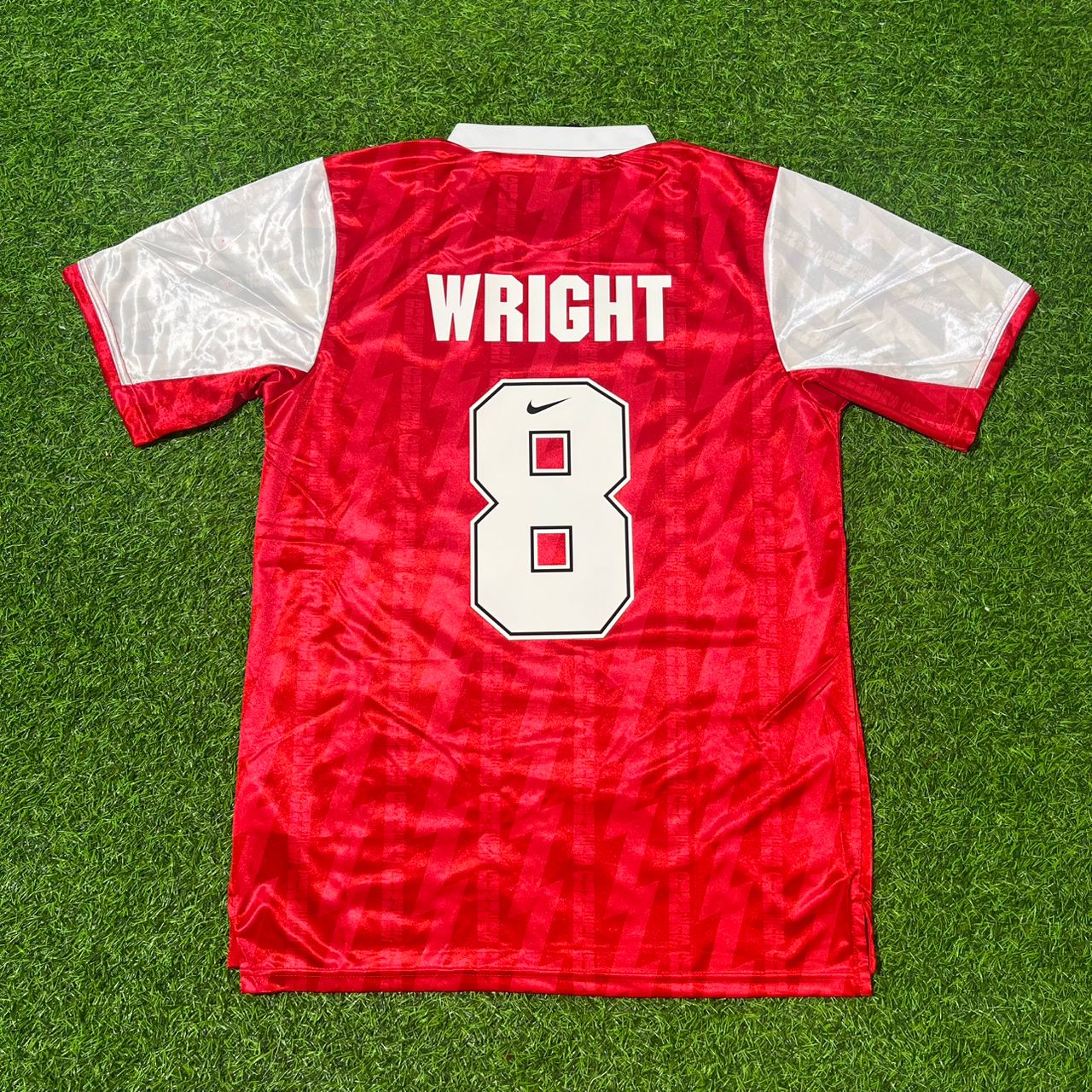 Ian Wright Arsenal 1994–96 Home Red Retro Football Jersey Kit