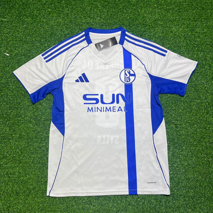 Ibrahima Sylla Schalke 04 2026 New Season White Football Jersey