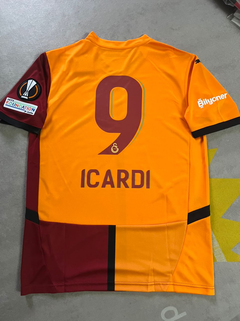 Galatasaray Mauro Icardi Yeni Sezon Formasi 2024-2025 New Season Ev Forma Football Home Trikot Jersey Maillot Camiseta