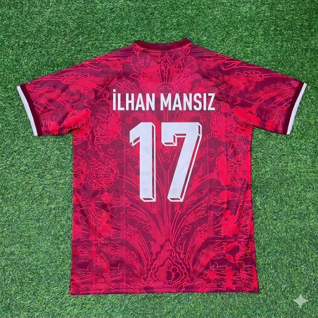 İlhan Mansız #17 Turkey Legendary Retro Football Jersey