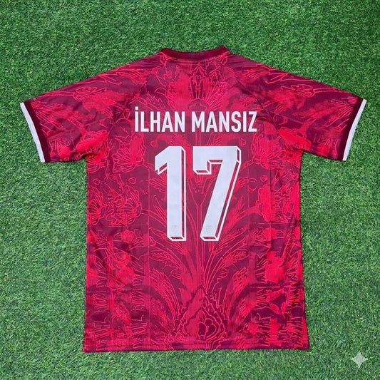 İlhan Mansız #17 Turkey Legendary Retro Football Jersey