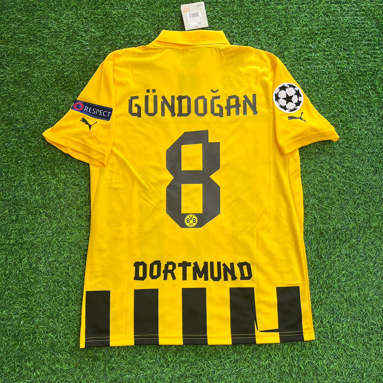 İlkay Gündogan Borussia Dortmund 2013 Champions League Final Retro Fußballtrikot 