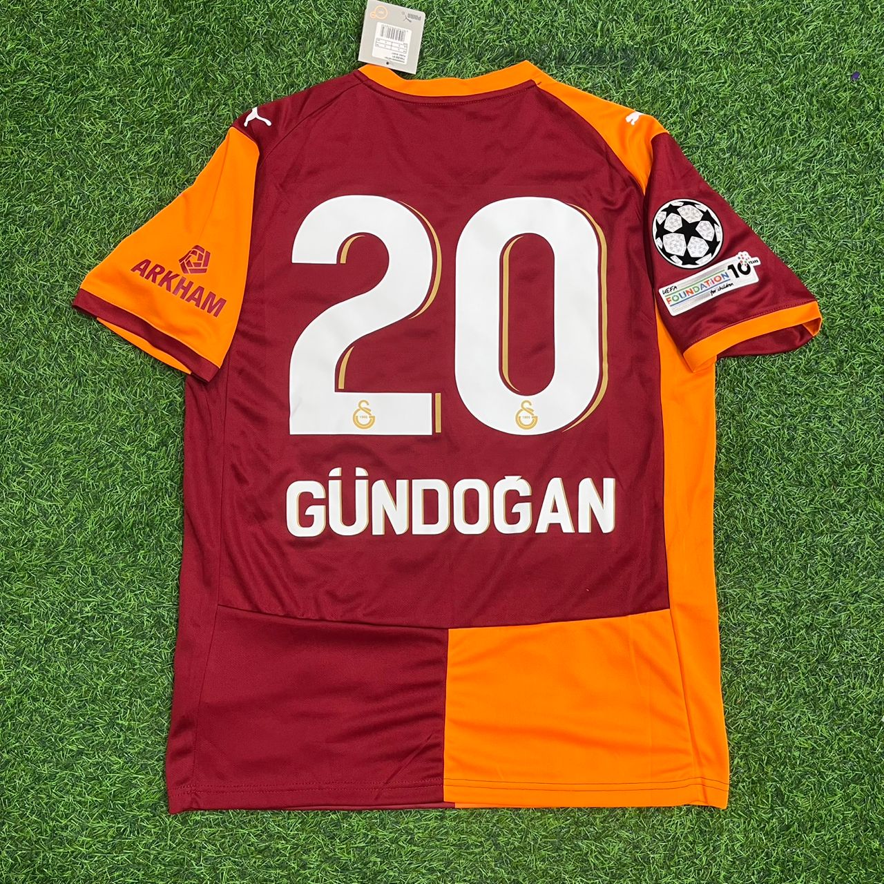 Kit de maillot de football Ilkay Gündogan Galatasaray domicile nouvelle saison
