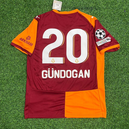 Kit de maillot de football Ilkay Gündogan Galatasaray domicile nouvelle saison