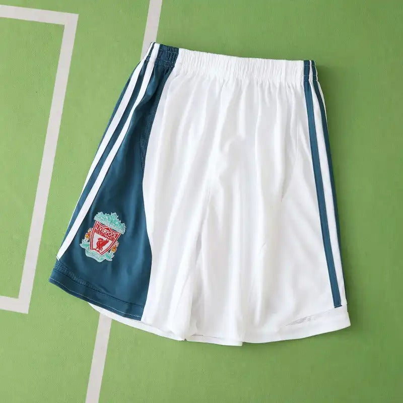 Liverpool 2006-07 Away Kids White Kids Jersey Kinder Trikot