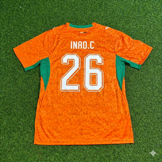 Christ Inao Oulaï Ivory Coast World Cup 2026 Football Jersey Trikot Maillot