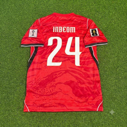 Hwang In-Beom South Korea 2026 World Cup Red Football Jersey