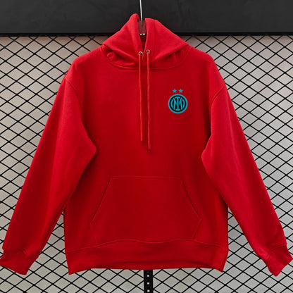 Inter - Hoodie Winter Fleece- Football Kapuzenpullover
