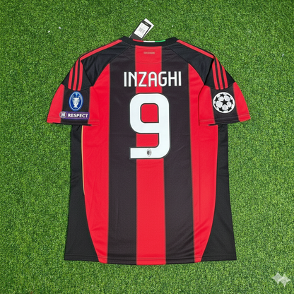 Filippo Inzaghi 9 - Milan 2010/2011 Home Retro Jersey Trikot