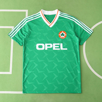 Ireland 1990 Season Home Retro Jersey  Kit Soccer Trikot Maillot Maglia