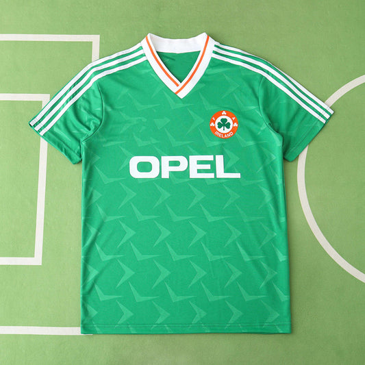 Ireland 1990 Season Home Retro Jersey  Kit Soccer Trikot Maillot Maglia