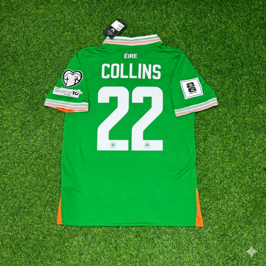 Nathan Collins Ireland Eire Green National Team Football Jersey Kit