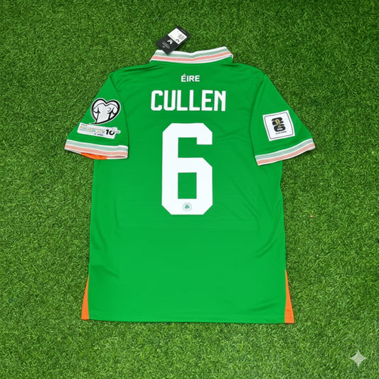 Josh Cullen Ireland Eire Green National Team Football Jersey Kit