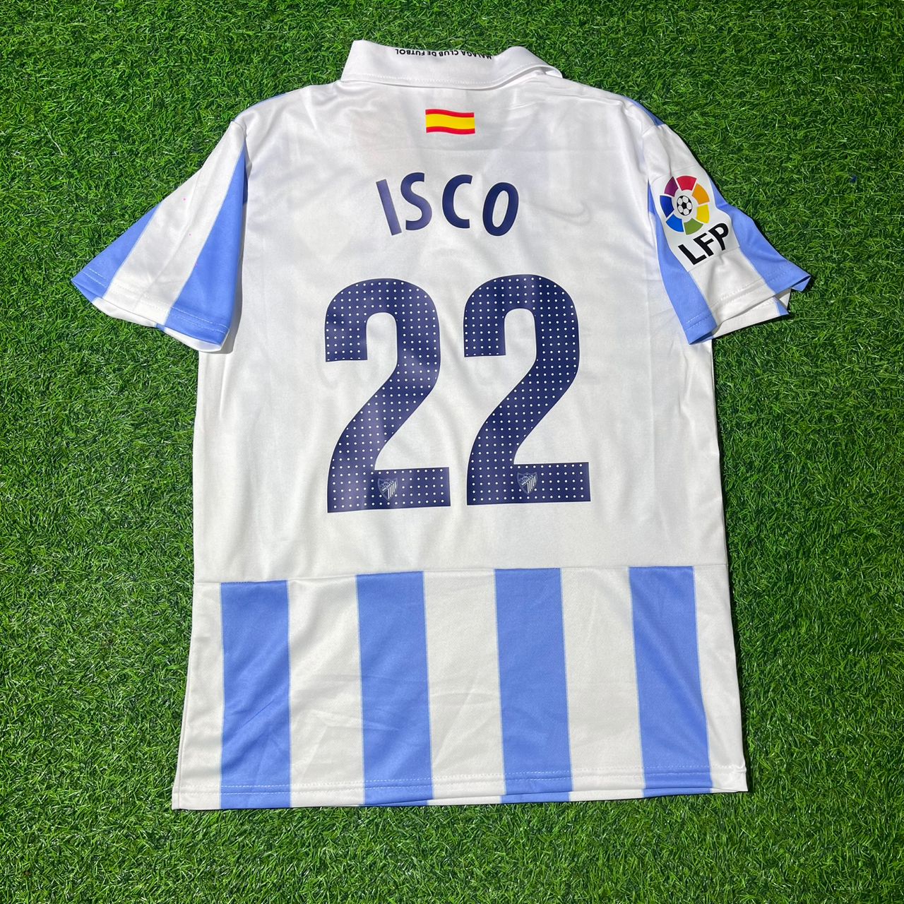 Isco Alarcón Málaga CF 2012/13 Retro Home Football Jersey Kit