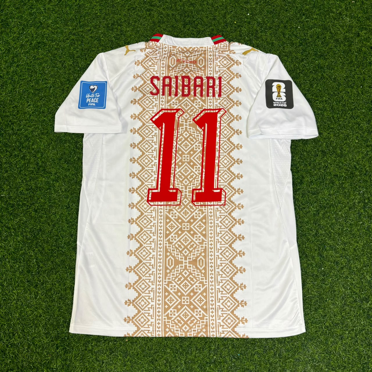 Ismael Saibari Morocco 2026 World Cup Away Football Jersey