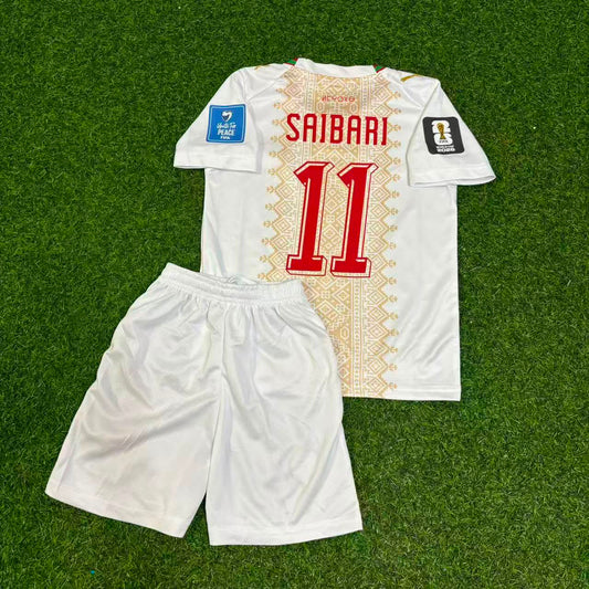 Ismael Saibari #11 Morocco 2026 World Cup Kıds Football Jersey
