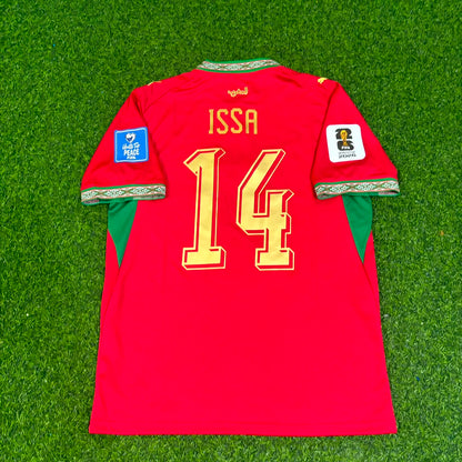 Issa Diop Morocco 2026 World Cup Home Red Football Jersey