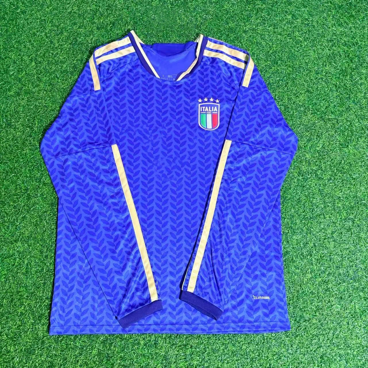 Italy 2026 World Cup Long Sleeve Football Jersey