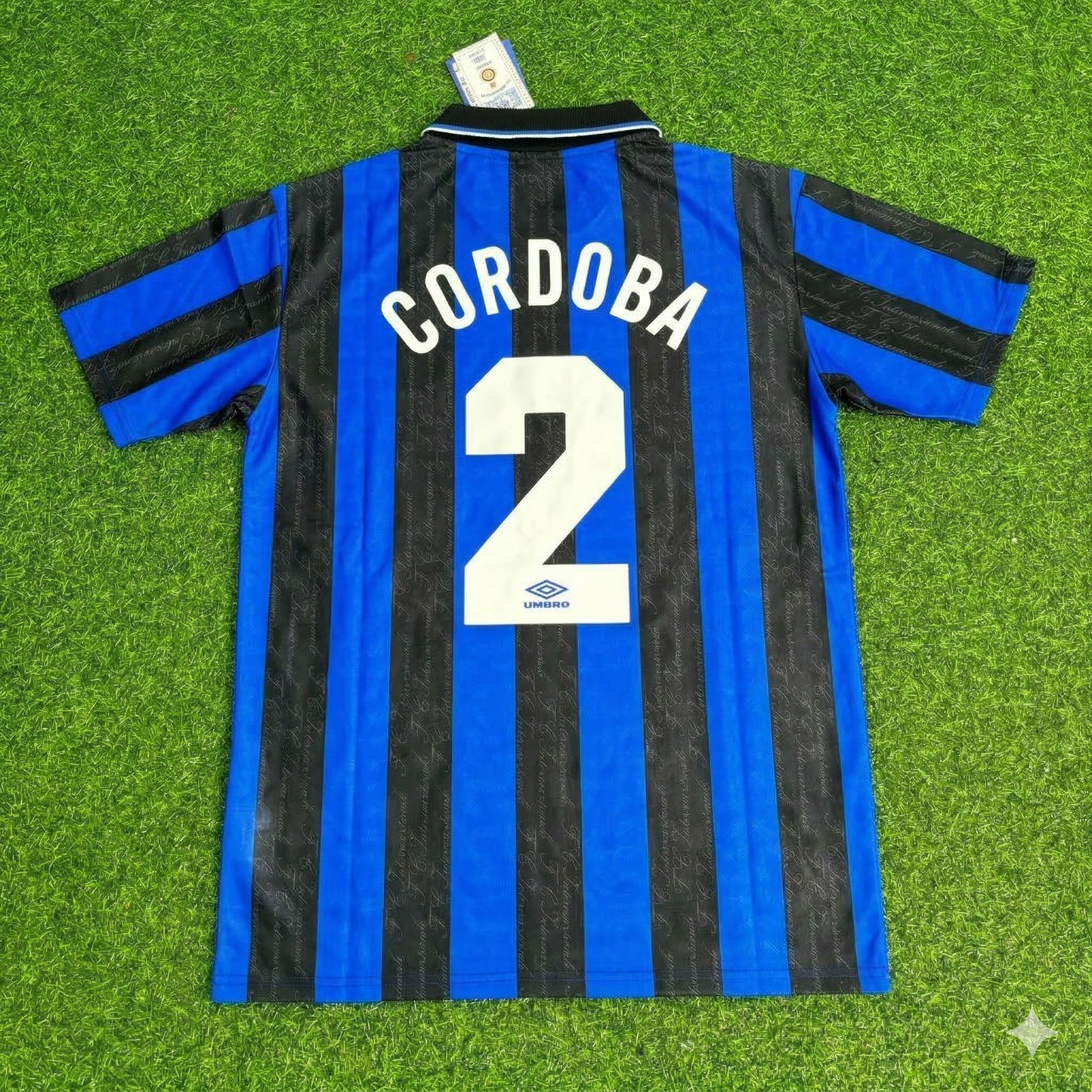Ivan Cordoba Inter Home Retro Football Jersey
