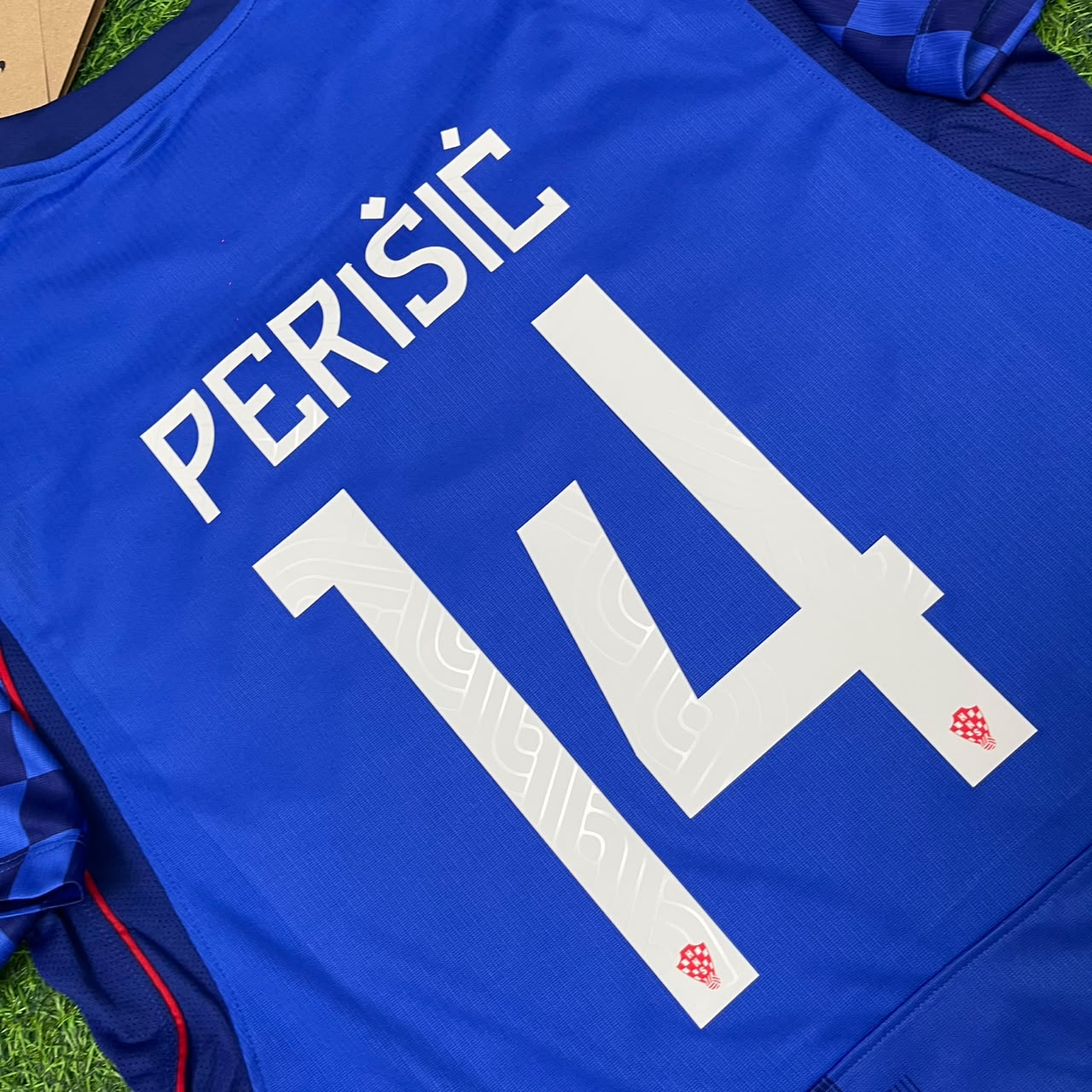Ivan Perišić Kroatien 2026 WM Heim Trikot Blau