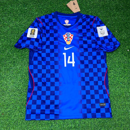 Ivan Perišić Kroatien 2026 WM Heim Trikot Blau