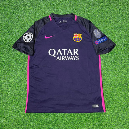 Ivan Rakitic 2014/15 Retro Black Pink Jersey Maillot Trikot Maglia