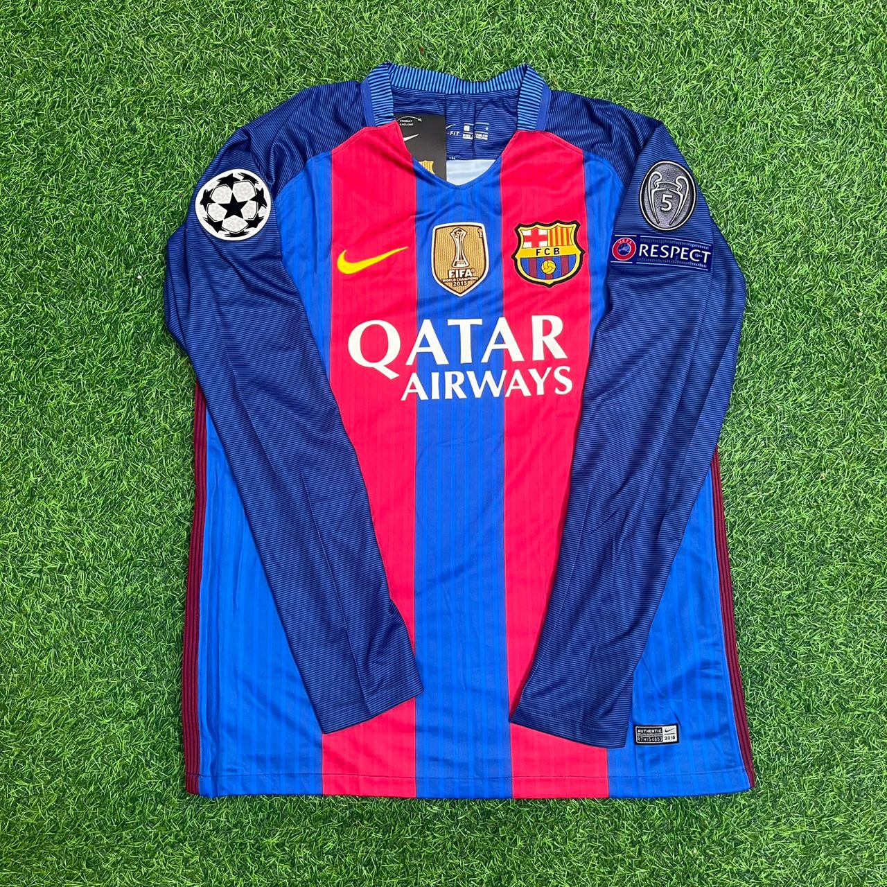 Ivan Rakitić Barcelona 2016 Home Football Jersey Kit