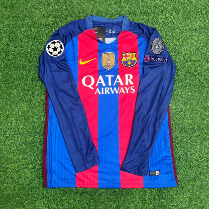 Ivan Rakitić Barcelona 2016 Home Football Jersey Kit