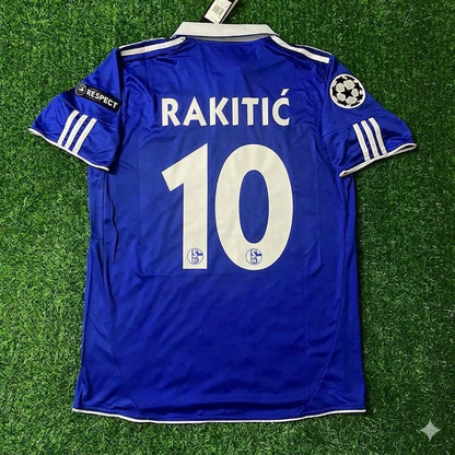 Ivan Rakitić 10- Schalke 04 Season 2010- 11 Retro Champions League Football Jersey Trikot Soccer Shirt