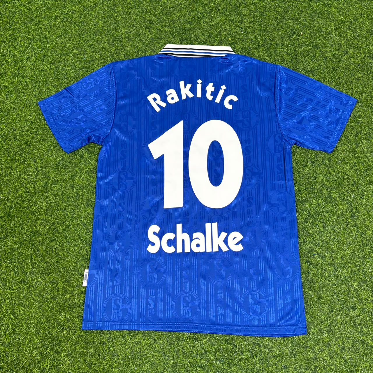 Ivan Rakitic Schalke 04 Heim Retro Fußballtrikot