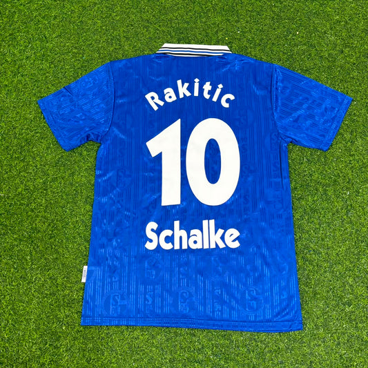 Ivan Rakitic Schalke 04 Heim Retro Fußballtrikot